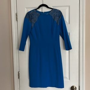 Royal Blue Long sleeve Dress Antonio Melani